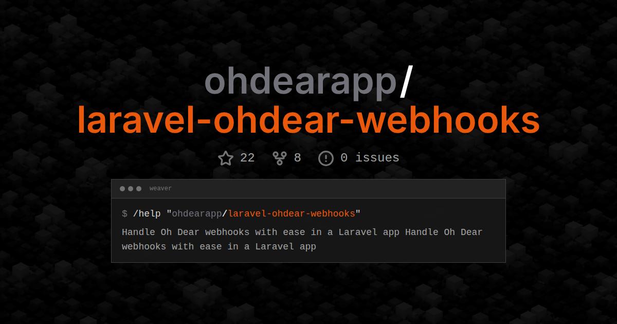 ohdearapp/laravel-ohdear-webhooks