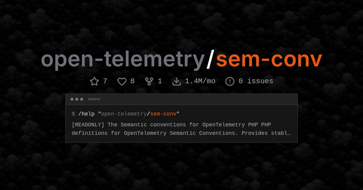 open-telemetry/sem-conv