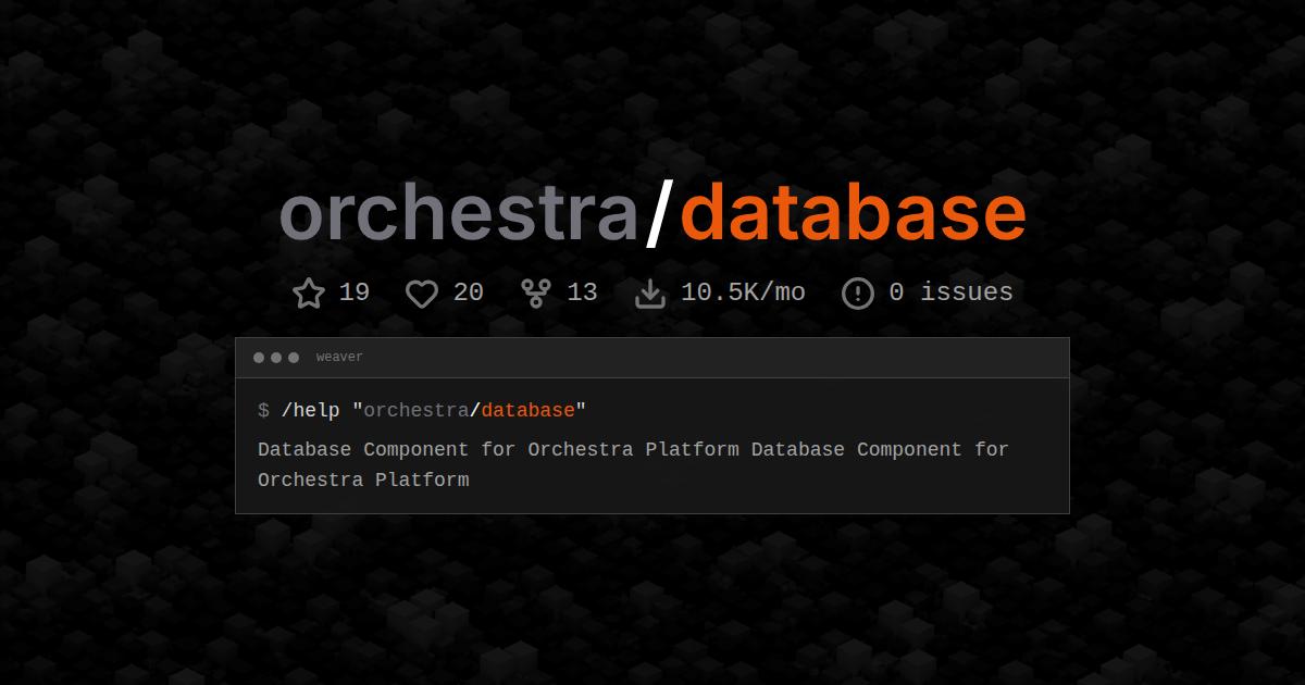 orchestra/database