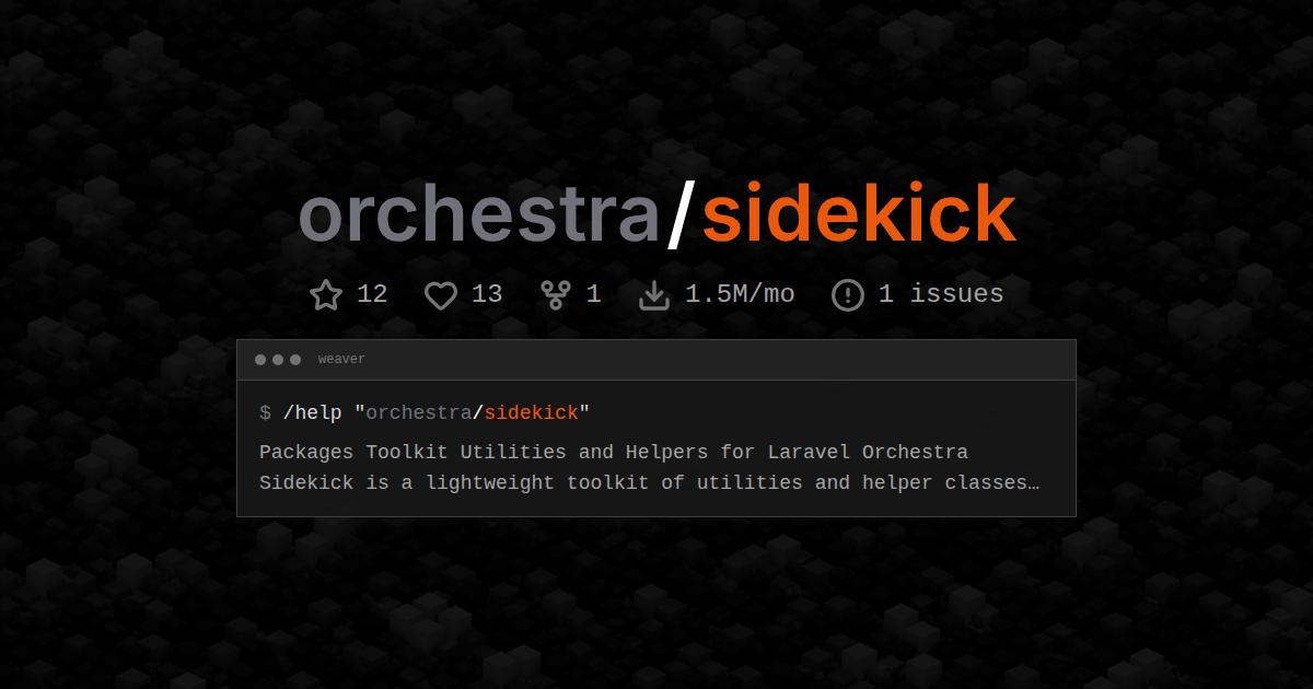 orchestra/sidekick