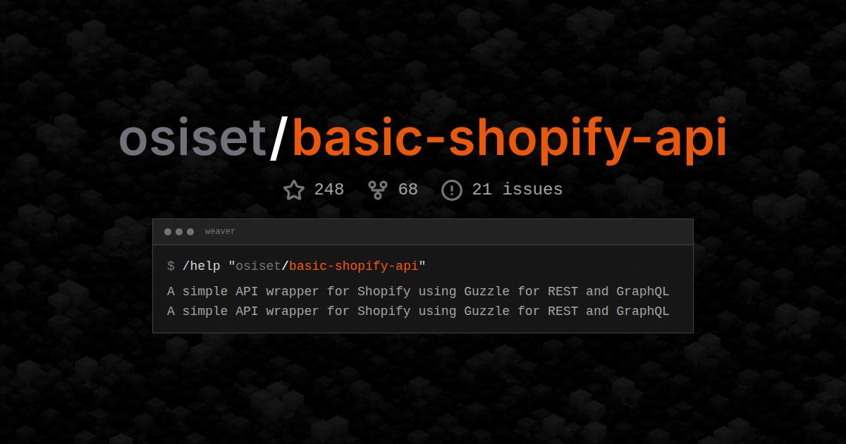 osiset/basic-shopify-api