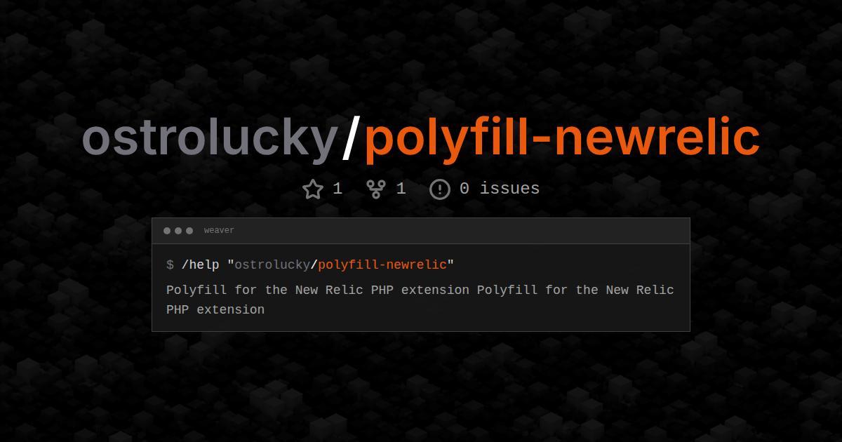 ostrolucky/polyfill-newrelic