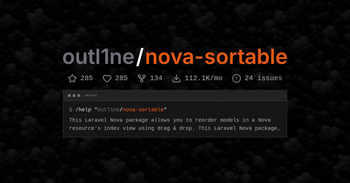 outl1ne/nova-sortable