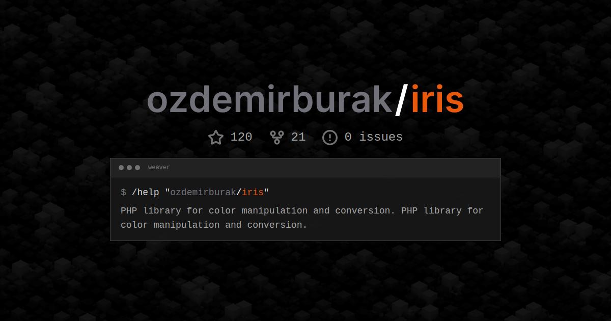 ozdemirburak/iris