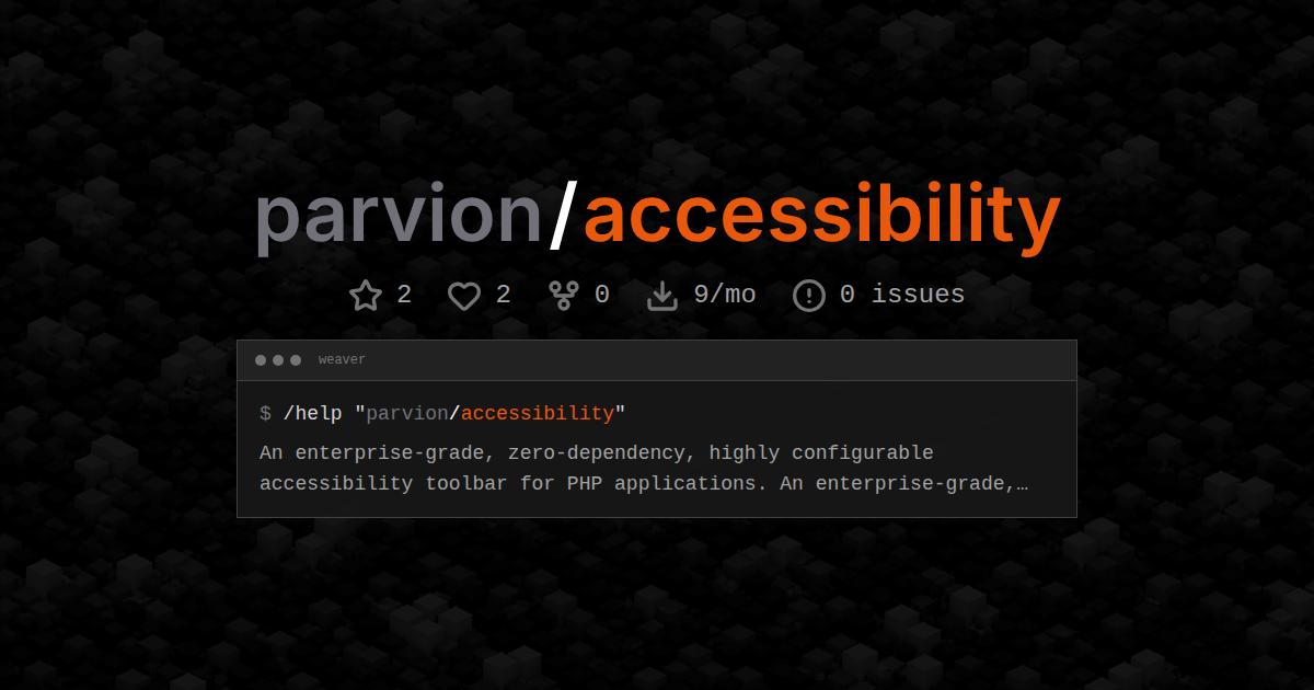 parvion/accessibility
