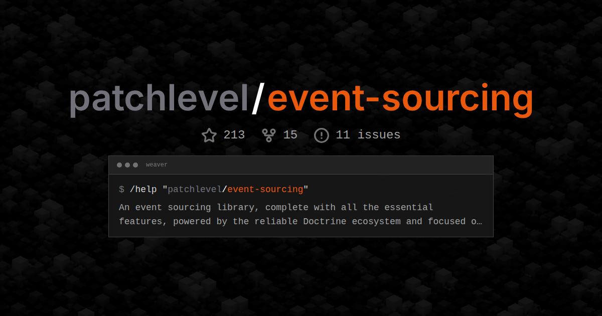 patchlevel/event-sourcing