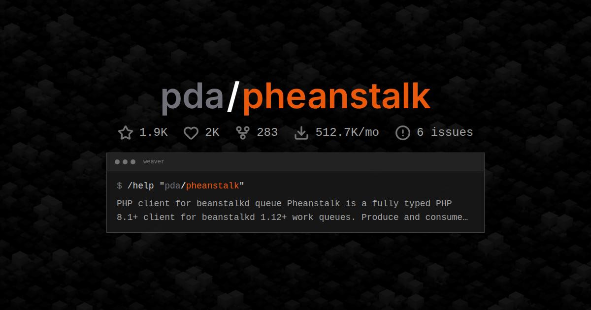 pda/pheanstalk