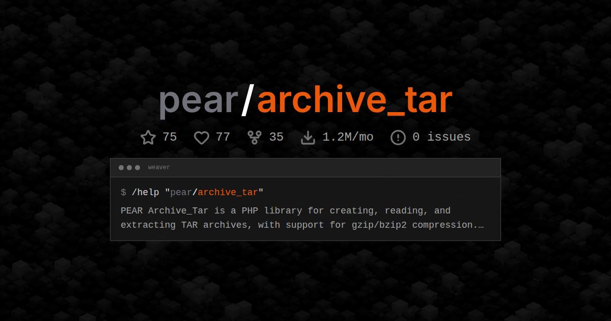 pear/archive_tar