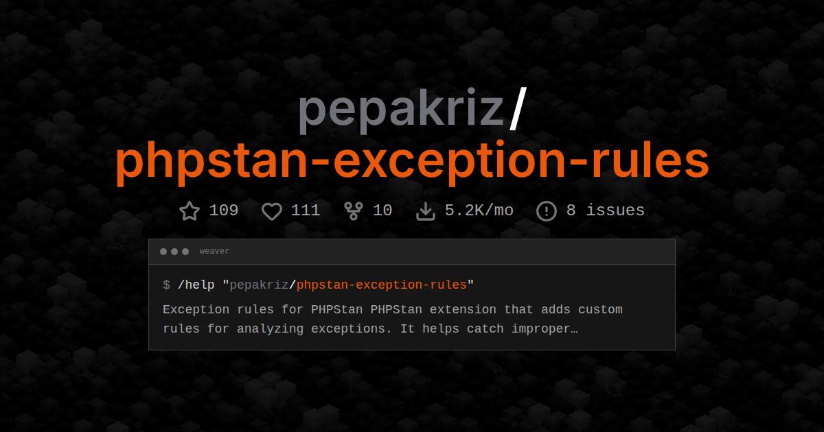 pepakriz/phpstan-exception-rules