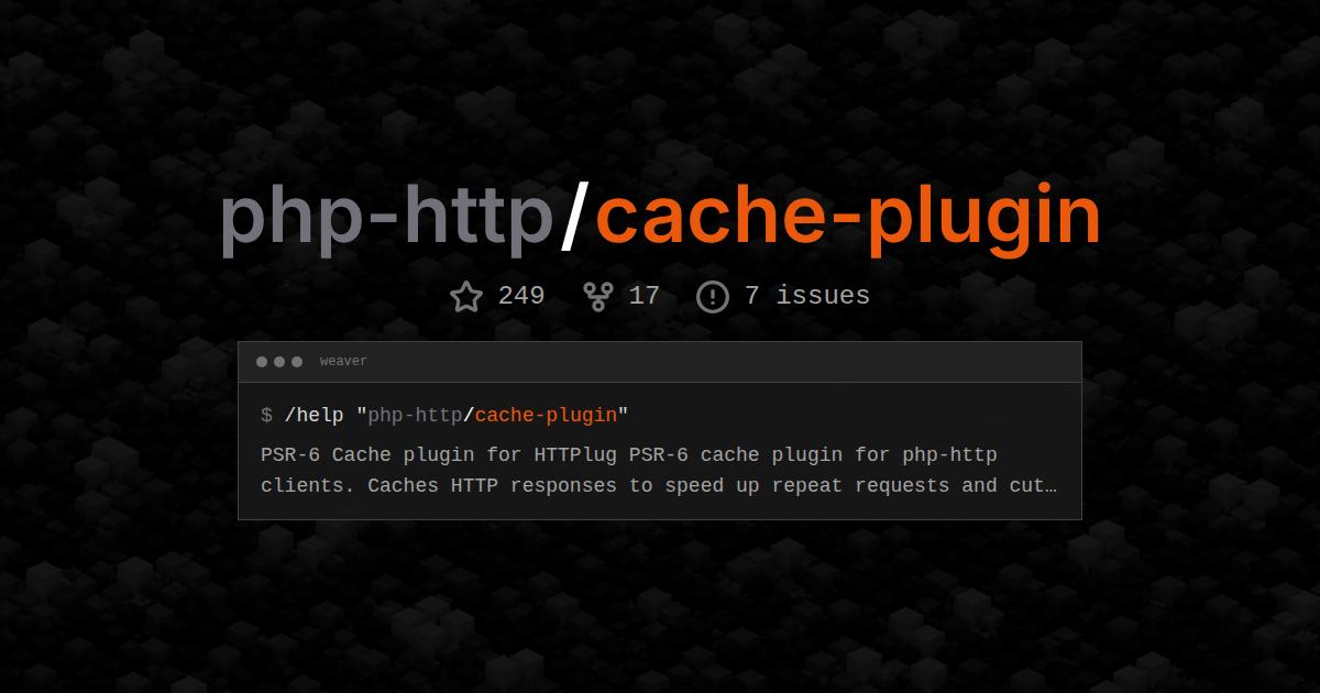 php-http/cache-plugin