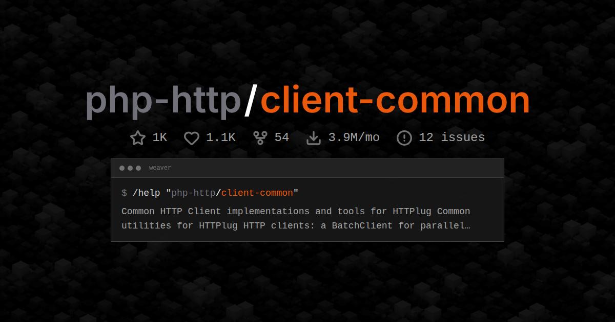 php-http/client-common