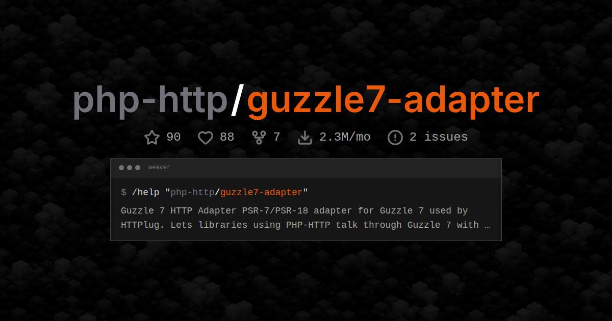 php-http/guzzle7-adapter