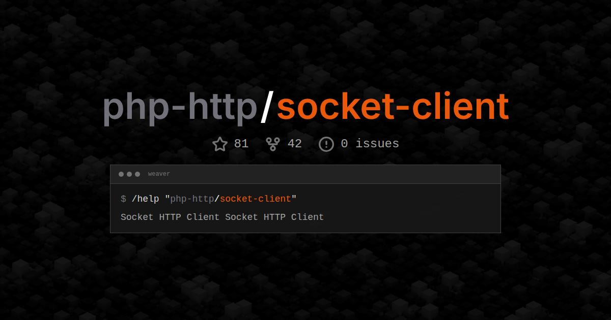 php-http/socket-client