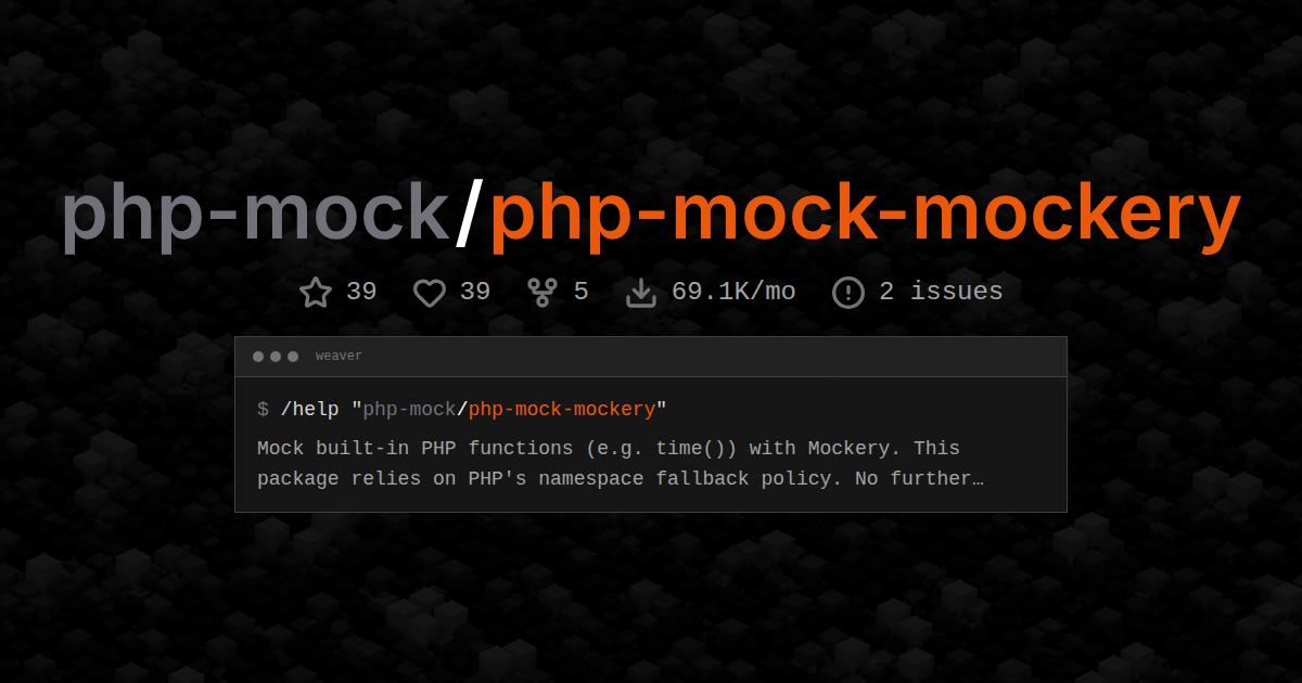 php-mock/php-mock-mockery
