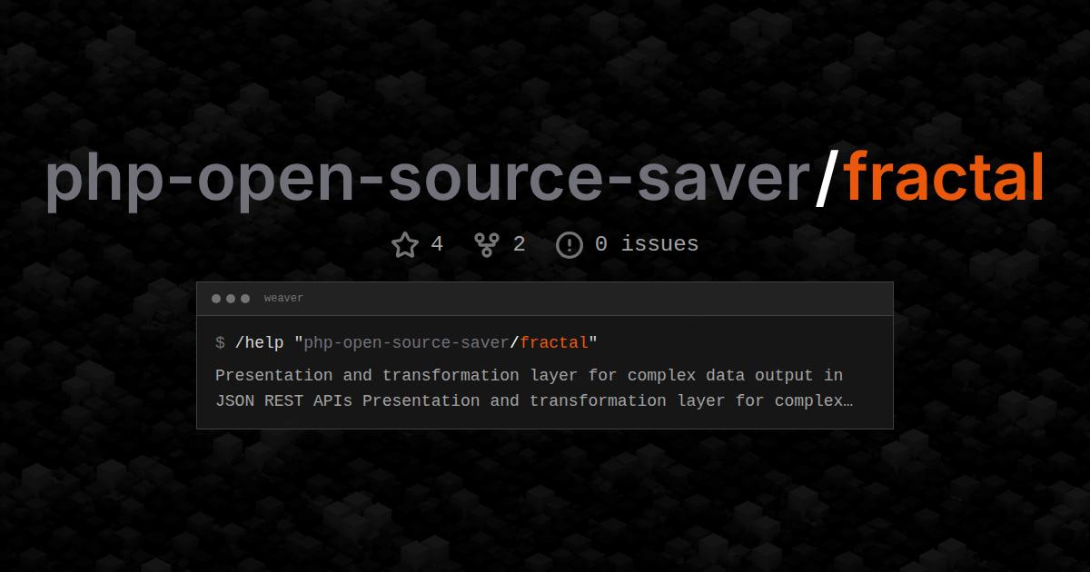 php-open-source-saver/fractal