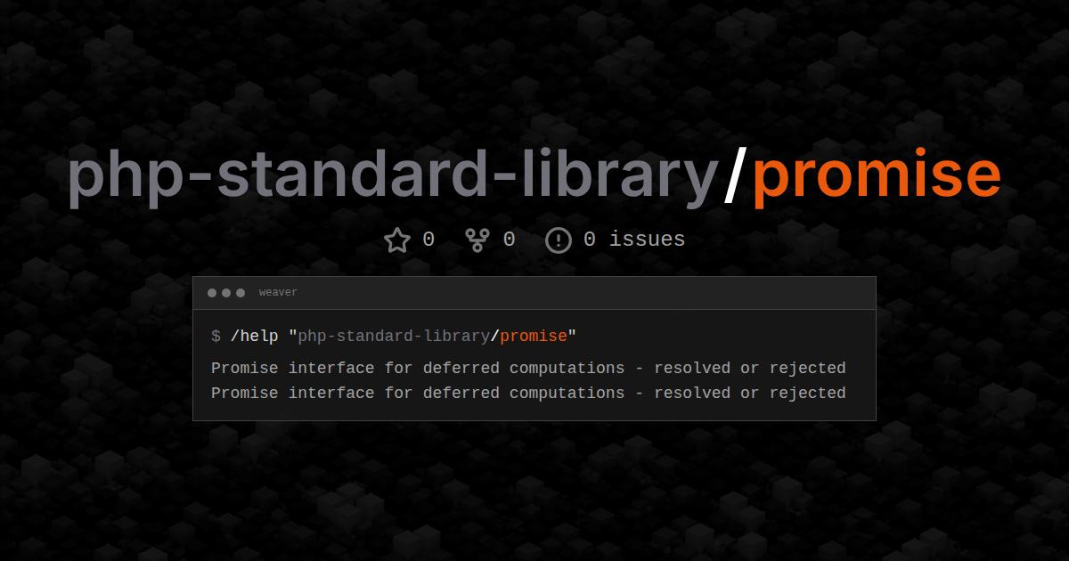 php-standard-library/promise