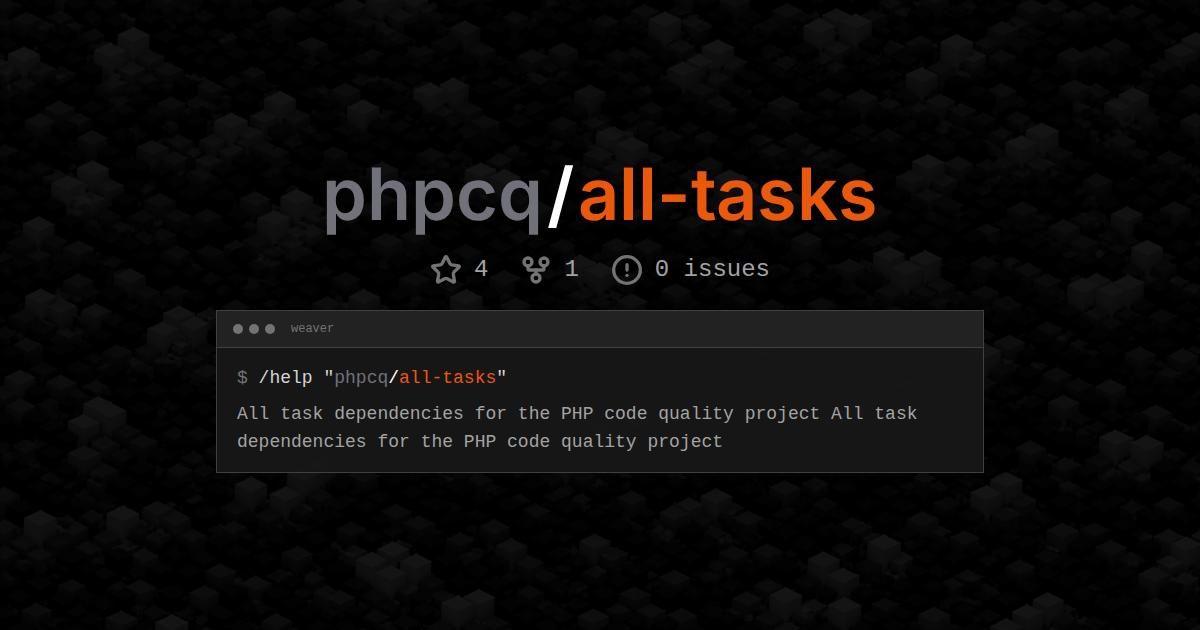 phpcq/all-tasks