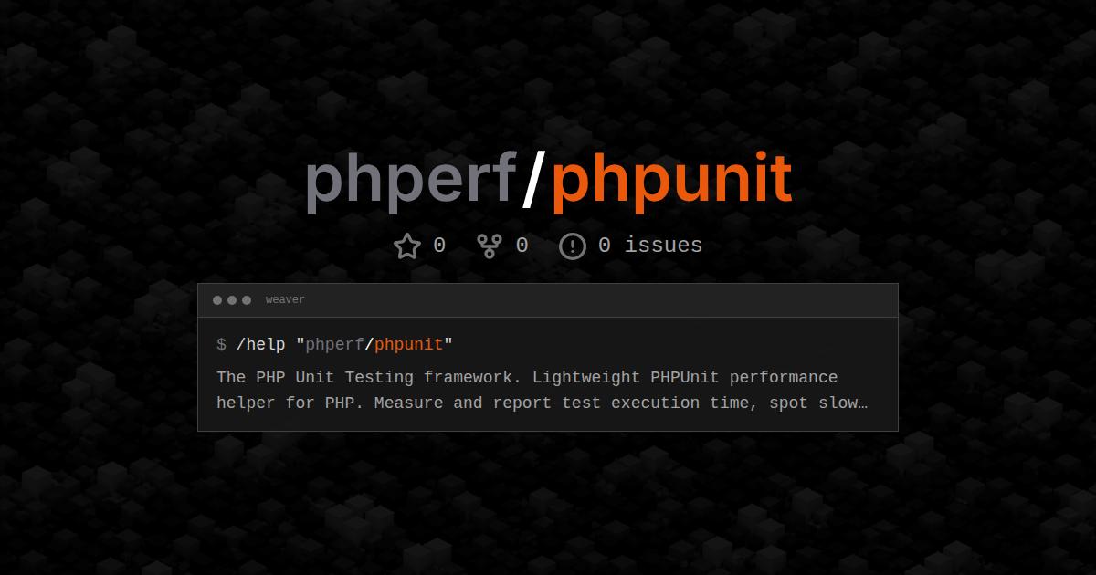 phperf/phpunit