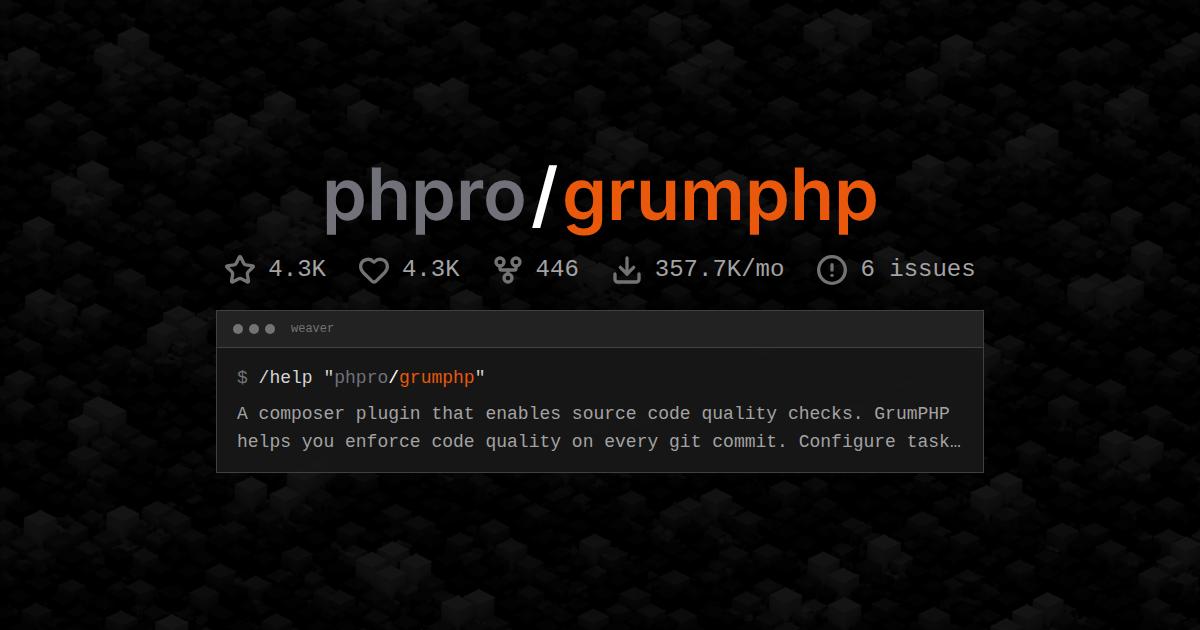 phpro/grumphp