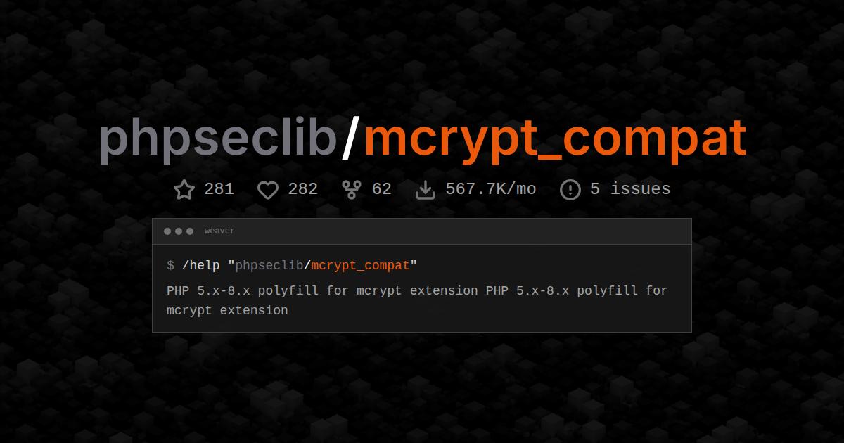 phpseclib/mcrypt_compat