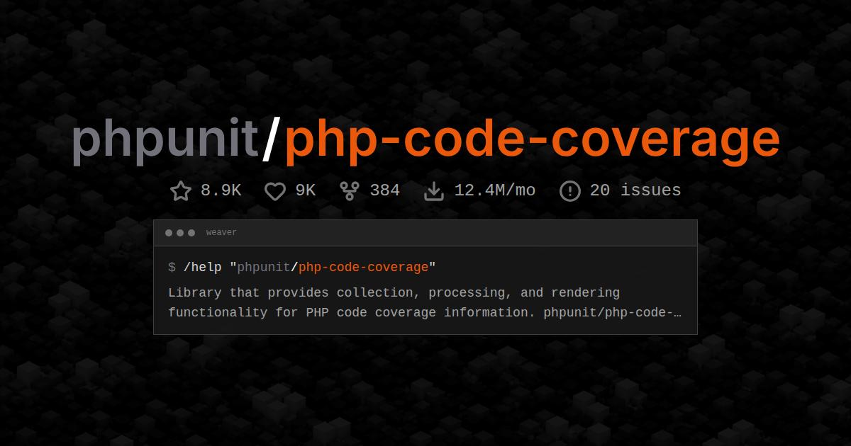 phpunit/php-code-coverage