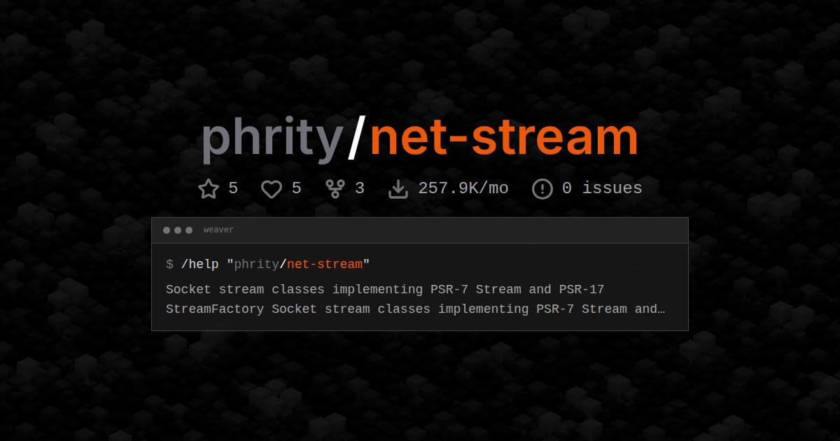 phrity/net-stream