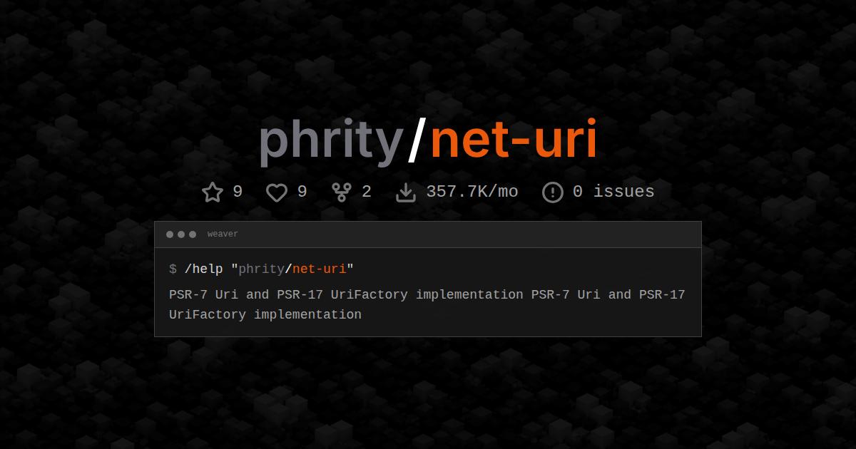 phrity/net-uri