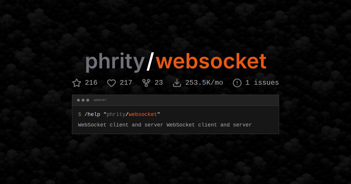 phrity/websocket