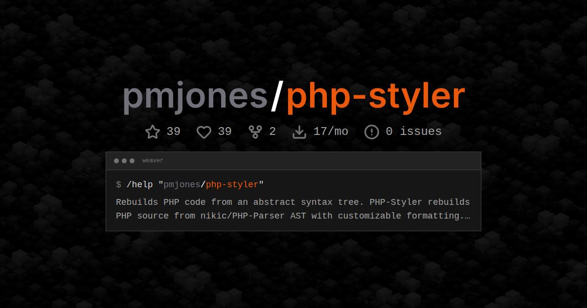 pmjones/php-styler