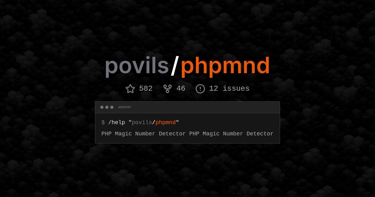 povils/phpmnd