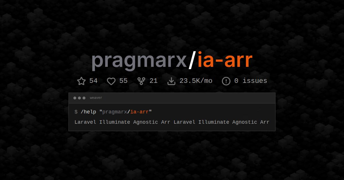 pragmarx/ia-arr