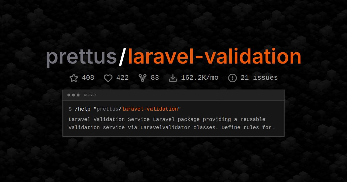 prettus/laravel-validation