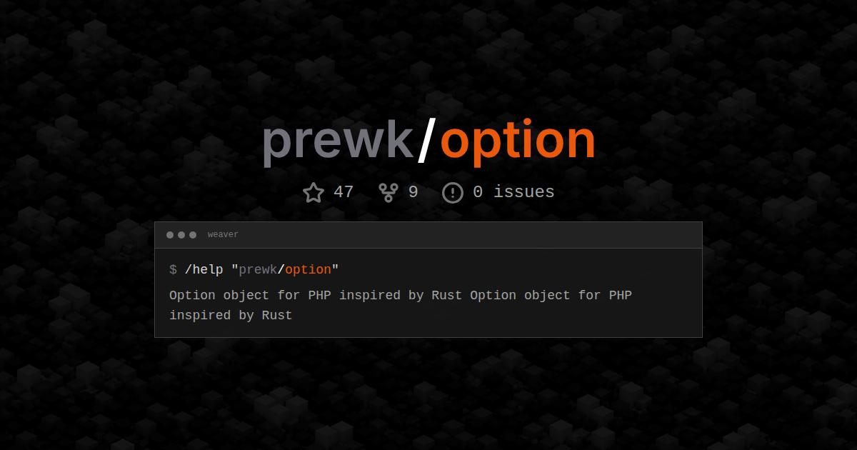 prewk/option