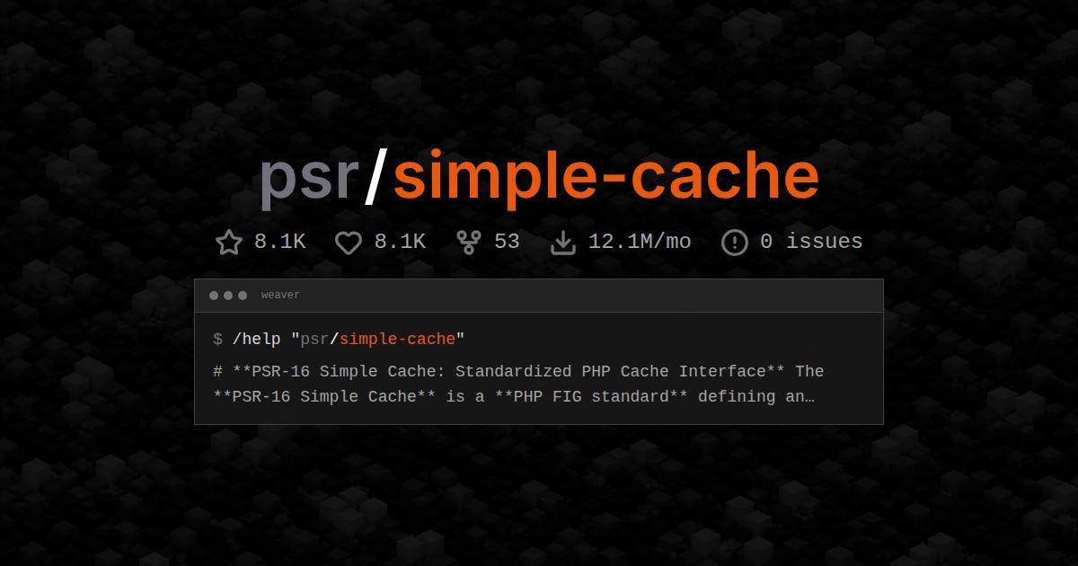 psr/simple-cache