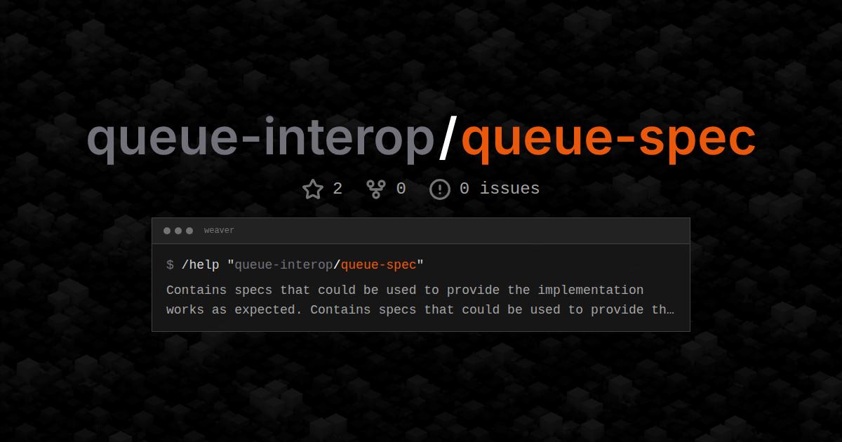 queue-interop/queue-spec