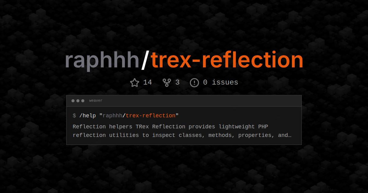 raphhh/trex-reflection