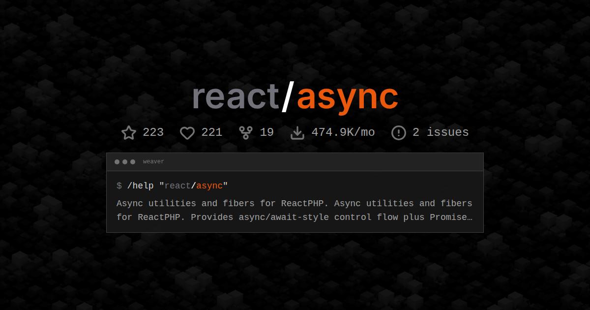 react/async