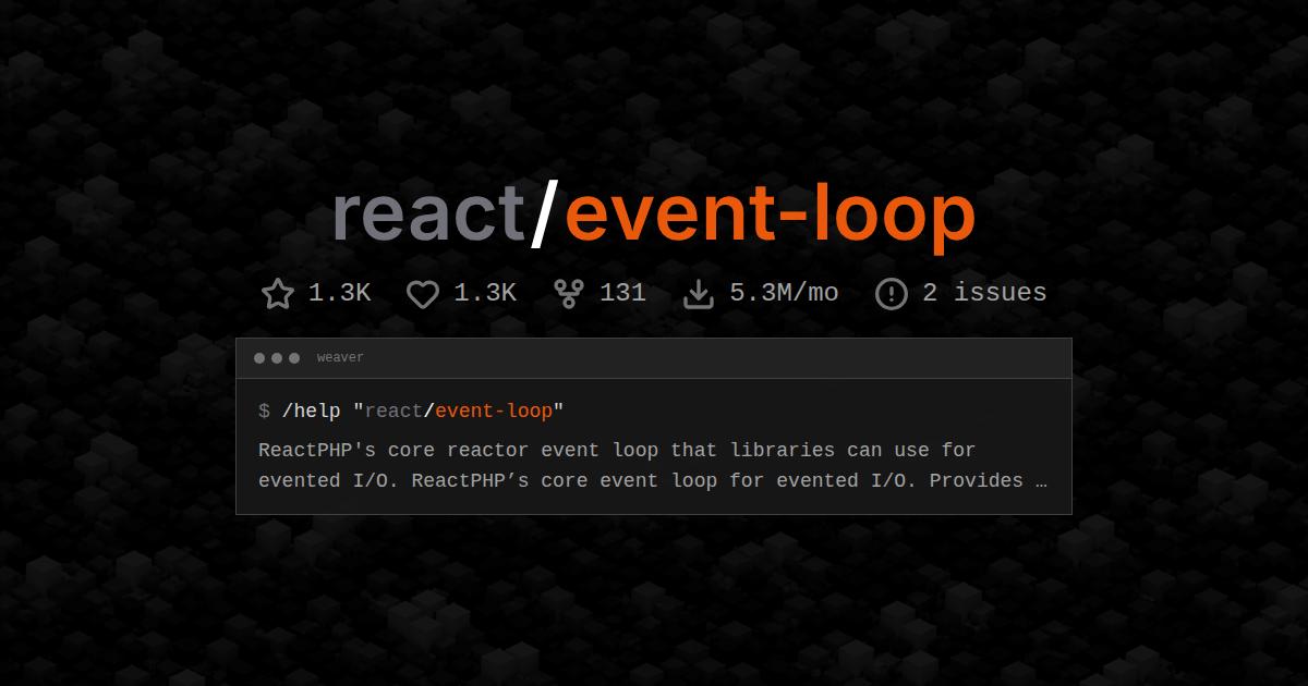 react/event-loop