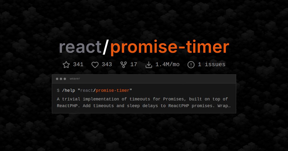 react/promise-timer