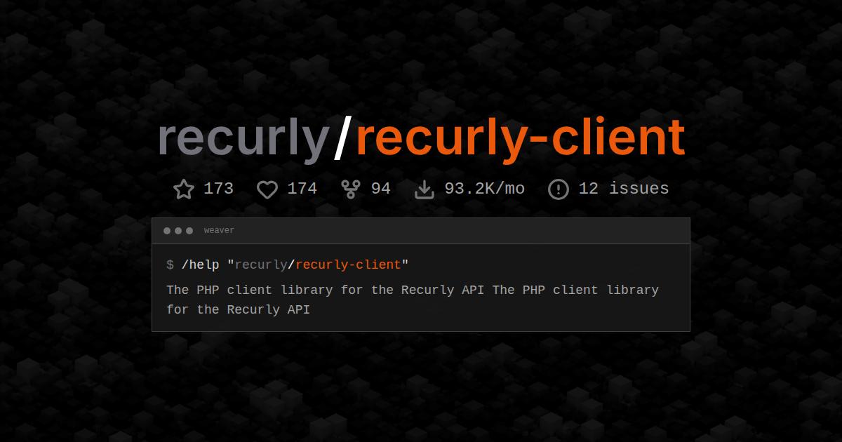 recurly/recurly-client