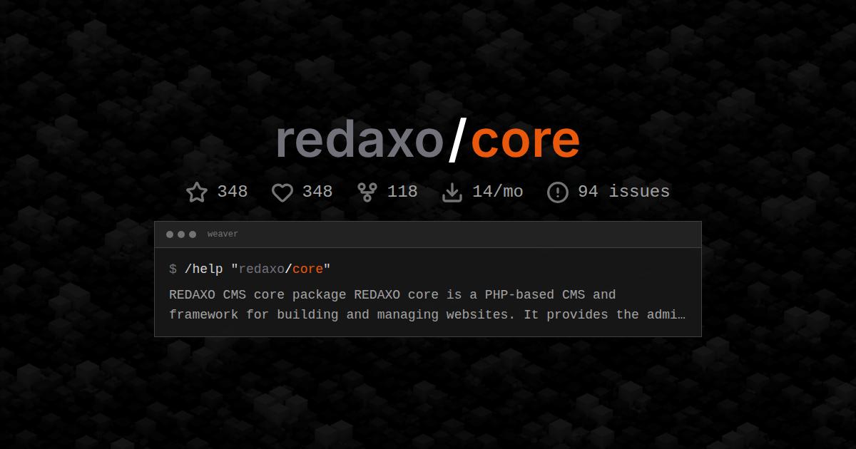 redaxo/core