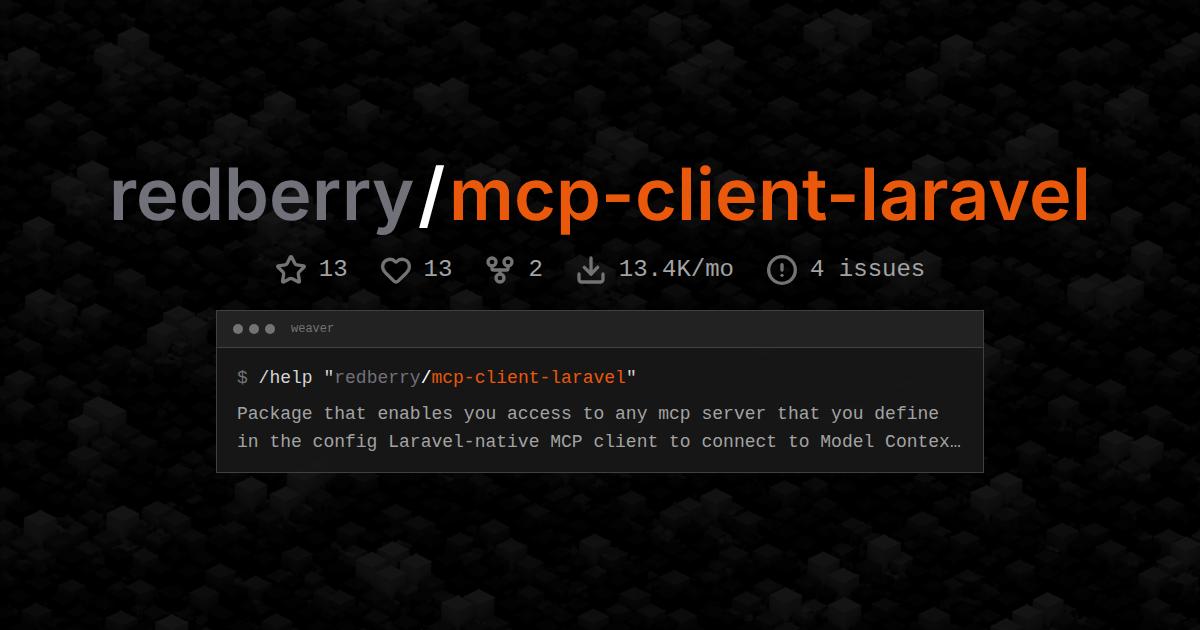 redberry/mcp-client-laravel