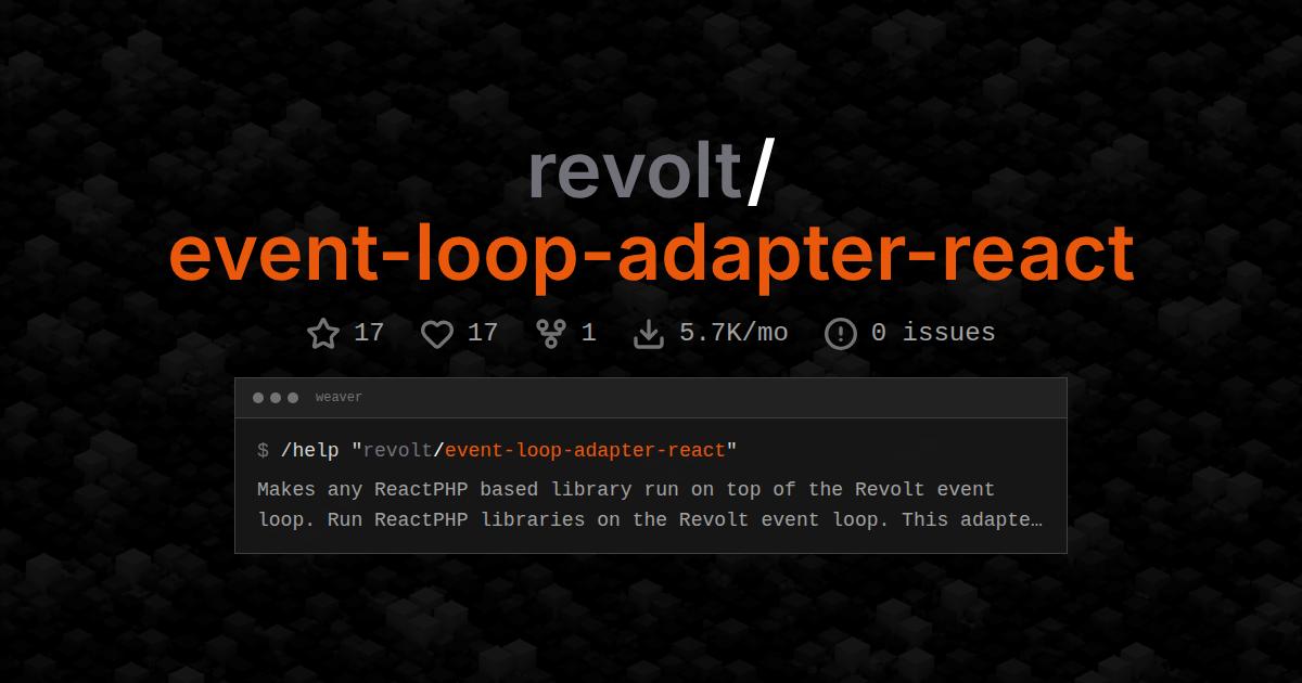 revolt/event-loop-adapter-react