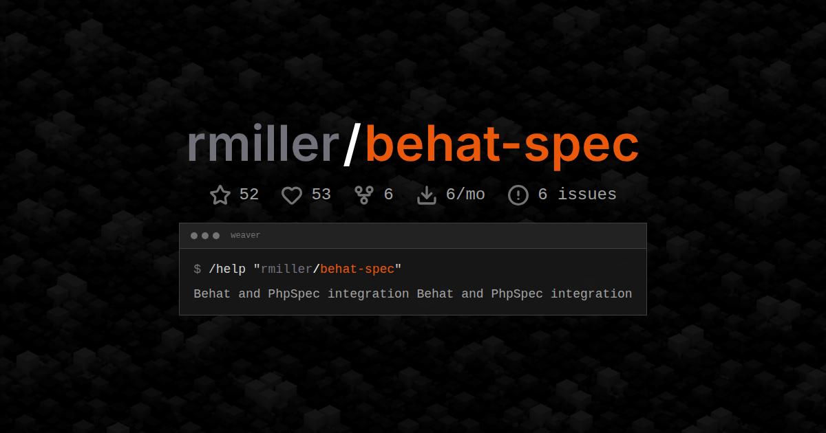 rmiller/behat-spec