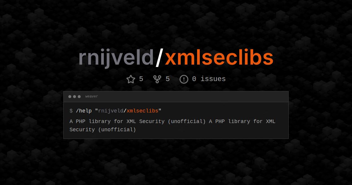 rnijveld/xmlseclibs