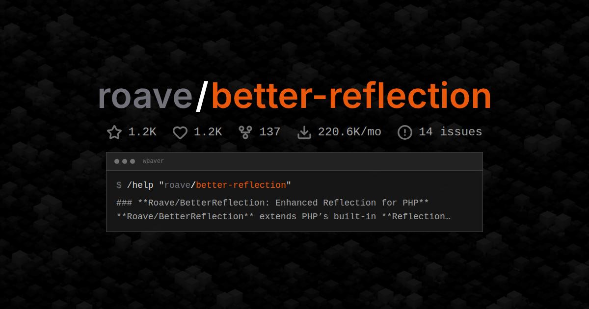 roave/better-reflection