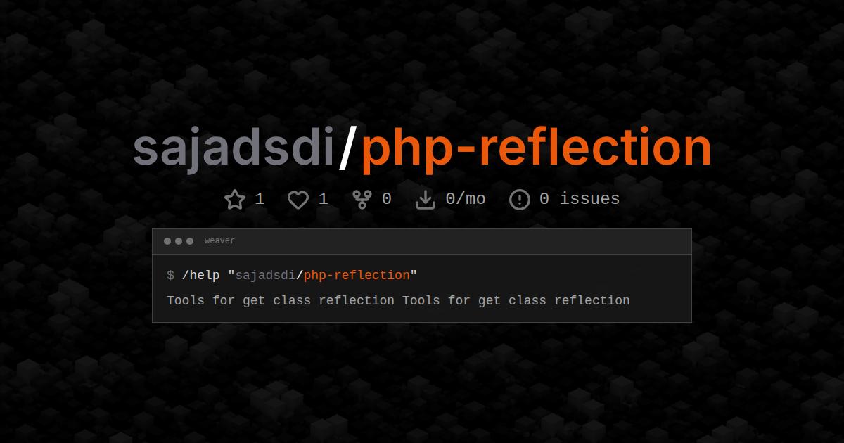 sajadsdi/php-reflection