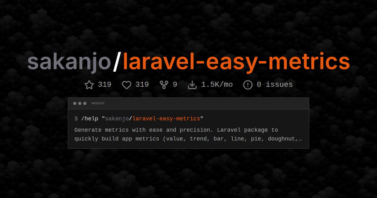 sakanjo/laravel-easy-metrics