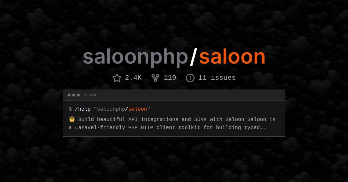 saloonphp/saloon