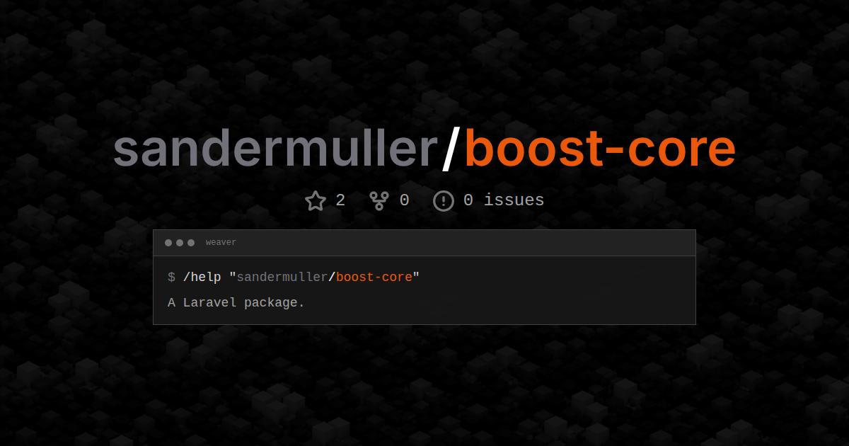 sandermuller/boost-core